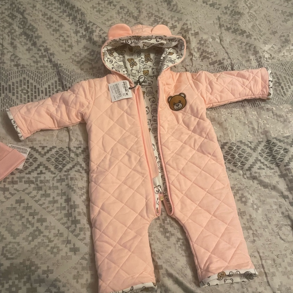 Moschino baby snow suit